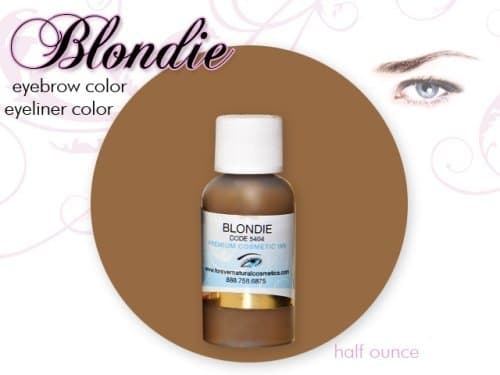 Forever Natural Permanent Makeup Cosmetics Pigment Ink Eye Liner Eyebrows Pale Tan - Blondie