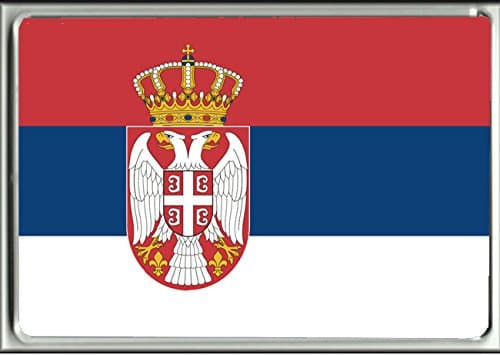 SERBIA FLAG FRIDGE MAGNET REFRIGERATOR MAGNET
