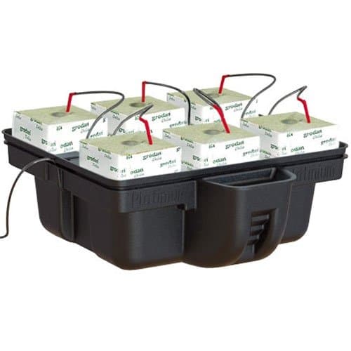 PLATINIUM No pots w/ Rockwool (Hydrostone) - 60 Series