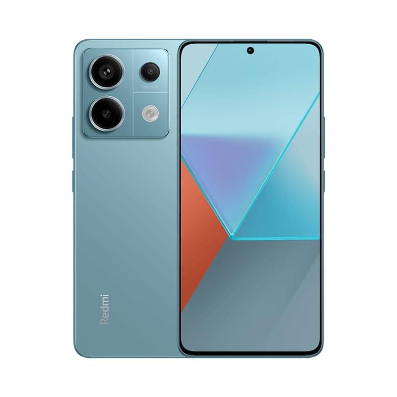 Xiaomi Redmi Note 13 PRO 5G + 4G LTE (256GB + 8GB) 6.67" 200MP Triple (Tmobile Mint Tello & Global) Global Bands Unlocked + (Fast Car Dual Charger Bundle) (Ocean Teal (Global ROM))