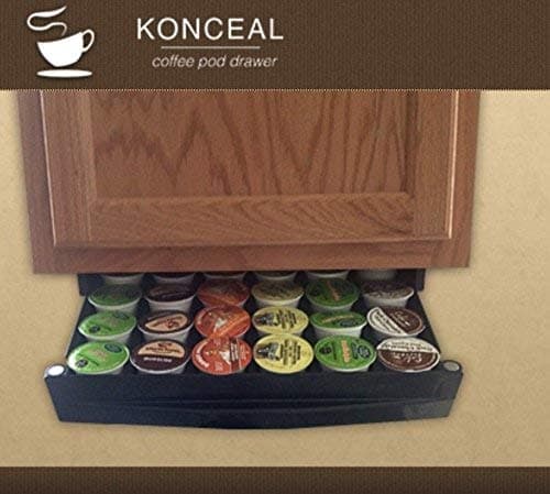 Konceal - Keurig K-Cup Under the Cabinet Storage Drawer