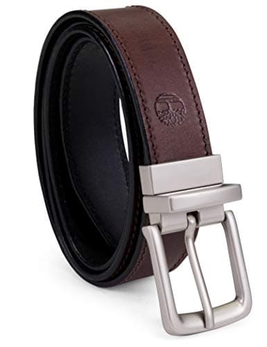 Timberland mens Classic Leather Reversible Belt Belt