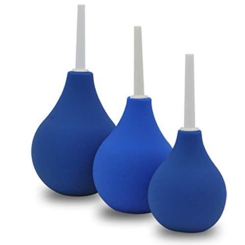 Sidney Wollaston 3 Sizes Pack Enema Bulb Douche Enema Kits