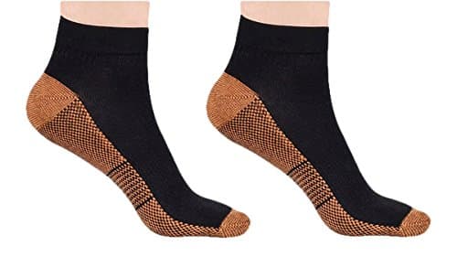 Fitness Bargains Copper Infused Compression Ankle Socks