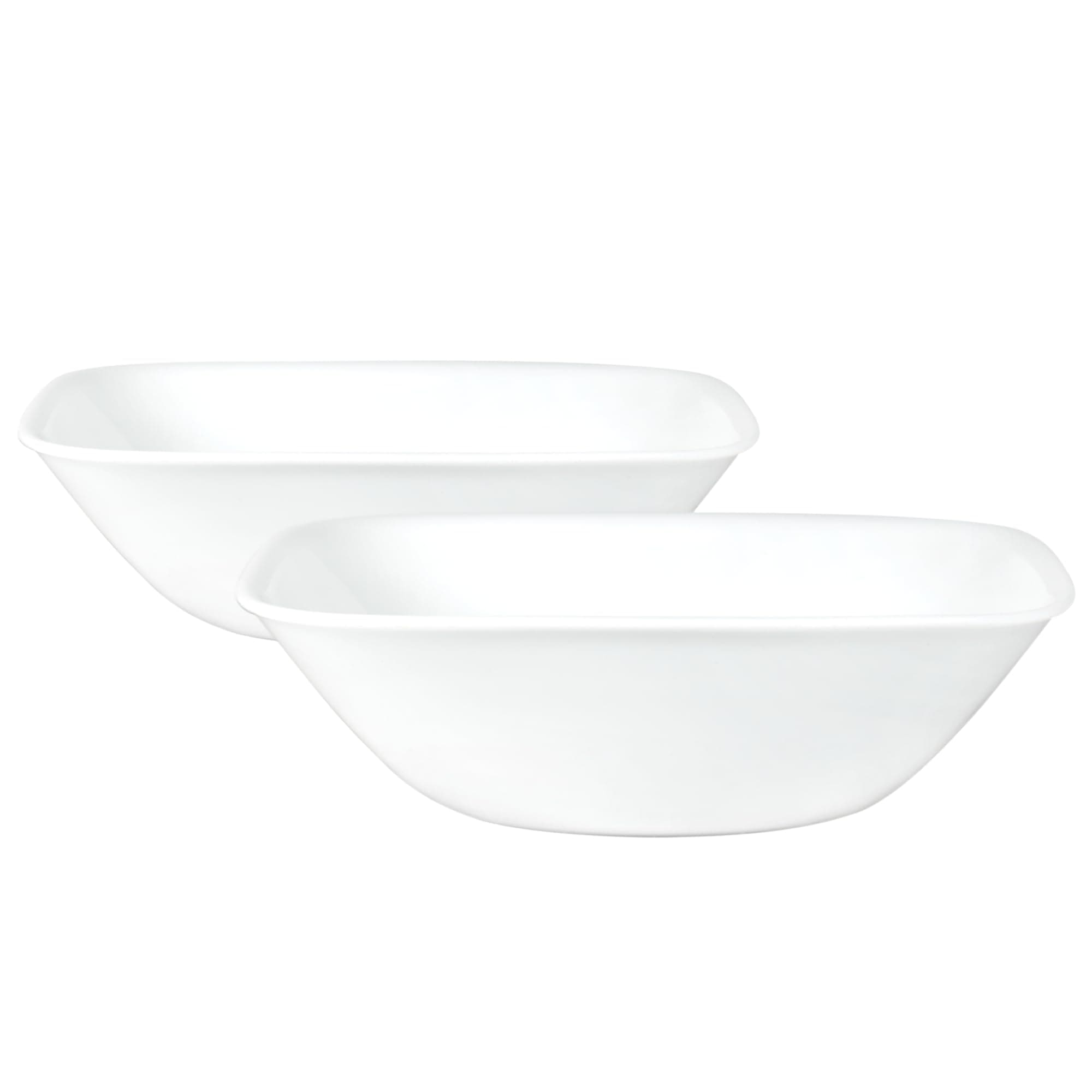 Square Luncheon Dinnerware Sets Bowl, 1-Quart White COMINHKG077965