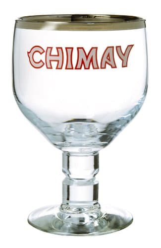 Chimay Belgian Ale Goblet/Chalice Sampler Size Beer Glasses, 6.1 Ounce - Set of 6