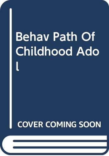 Behav Path Of Childhood Adol