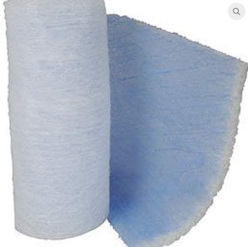 Spray Booth Exhaust Paint Filter 48" x 100' x 2.5" (1 roll/bag)