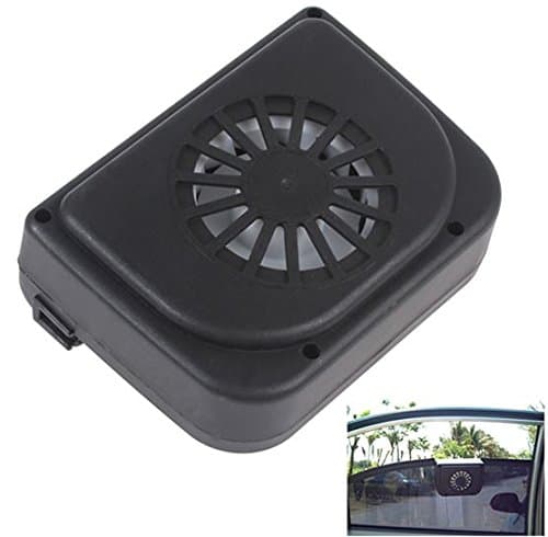 Consumer Goods Inc Solar Powered Car Window Fan