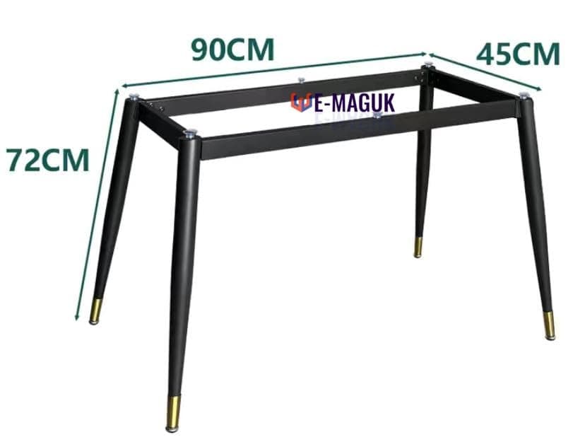 E-maguk French Maple Epoxy Table - Ocean Mist Table - Resin Dining Table - Wood Epoxy Table Top - Living Room Coffee Table (Dining Table-110x70x5cm Top &90x45x72cm Legs Frame)