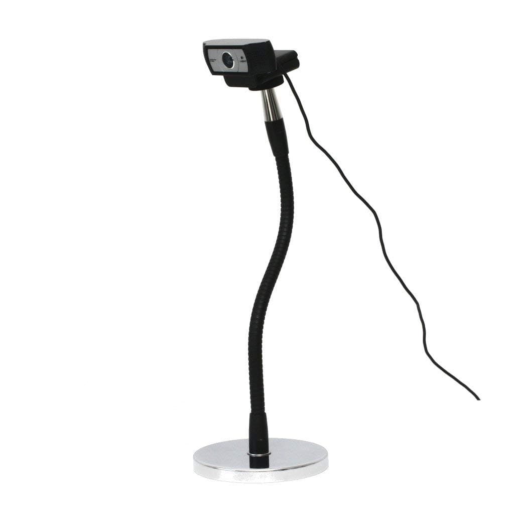 SnakeClamp 13" Flexible Arm Webcam Stand with Magnet Base