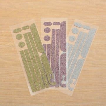 Bumper Side Luxury Glitter Bling Sticker Skin for Iphone 5s Gold Color