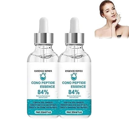 Cono Peptide Essence 84%,Anti-Wrinkle Essence Series,Cono Peptide Anti-wrinkle Anti-aging Essence Lifting, Plumping, Firming Skin,Pure Plant Extract Facial Serum Essence(2pcs)