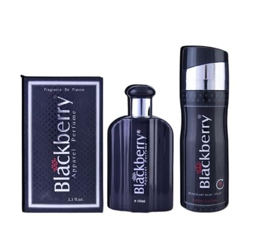 Blackberry Perfume 100Ml & Fresh Deodorant Liquid, 200Ml | For Men & Women Combo I Long-Lasting Fragrance | Ideal Gift for Birthdays, Anniversaries & Special Occasions | All-Season Perfume