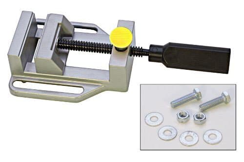 AMYAMYAluminum Drill Press Vise (Silver)