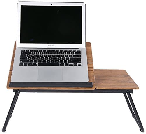 ULTIDECO Elegant Portable Laptop Desk Stand, Folding Tray, Adjustable Reading Table for Bed, Sofa, and Car Travel