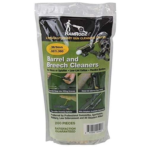 .38/9mm w/ 8 Bamboo Handle 200 pcs RamRodz