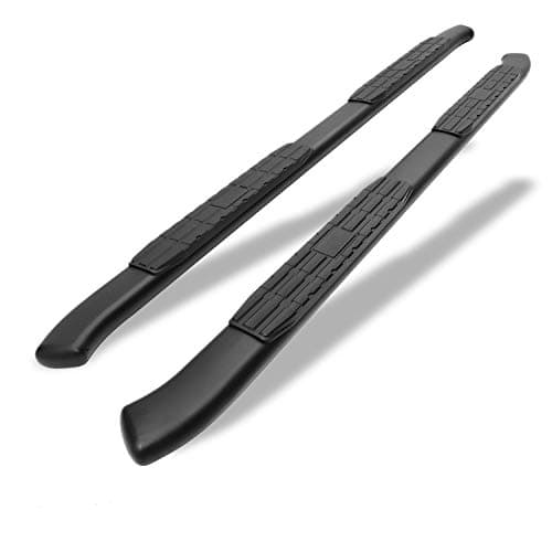 BETTER AUTOMOTIVE 4.25” Side Steps Running Boards Fit 2018-2022 Jeep Wrangler JL 4 Door SUV Oval Bend Texture Black PNC Side Bars Steps Rails Nerf Bars Off Road Accessories (2 PCS)