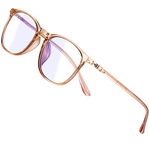 blue light blocking glasses women men-FEIDU computer fake glasses HD clear lens glasses3030 (11pink, pink)