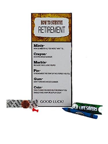 Welcome to Retirement Interactive Greeting Card - Retirement 'Survival Kit' Gift