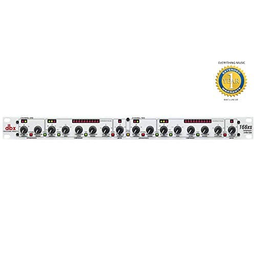 dbx 166xs Compressor/Limiter / Gate with Microfiber and Free EverythingMusic 1 Year Extended Warranty