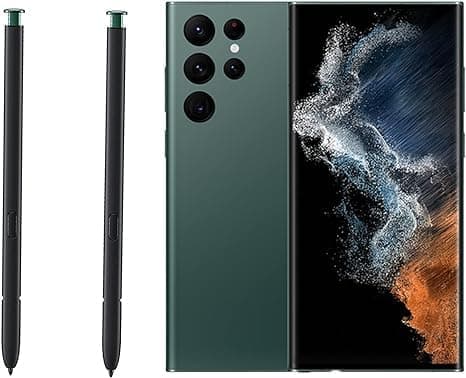 2 Pack Galaxy S22 Ultra Stylus Pen Replacement for Samsung Galaxy S22 Ultra Stylus Touch S Pen (Green) WithoutBluetooth