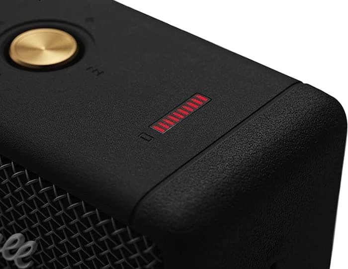 Marshall Emberton 20 Watt Wireless Bluetooth Portable Speaker (Black)