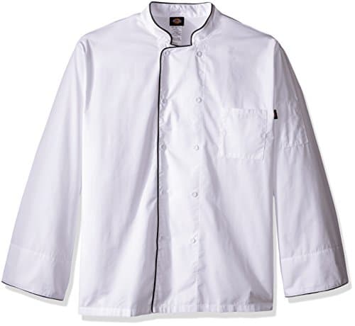 Dickies Chef Men's Cool Breeze Coat, Long White, X-Small
