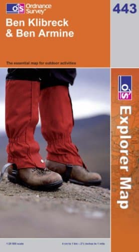 Ben Kilbreck and Ben Armine (OS Explorer Map Series): Sheet 443