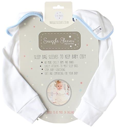 Snuggle Sleeves Sleeping Bags (6-12 Months, Blue)