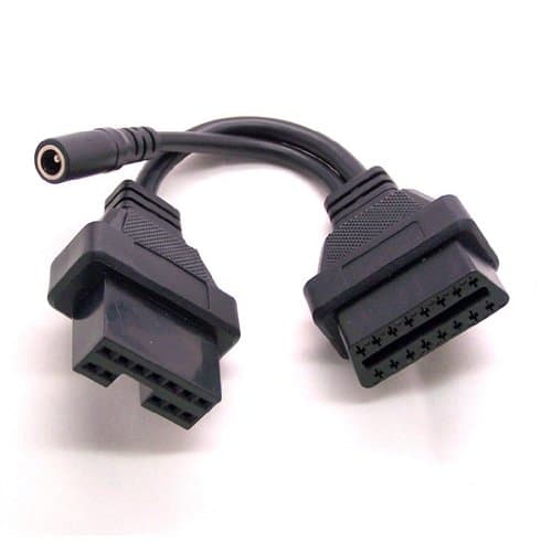 Obd1 to Obd2 12 Pin Connector Adaptor Cable for Mitsubishi