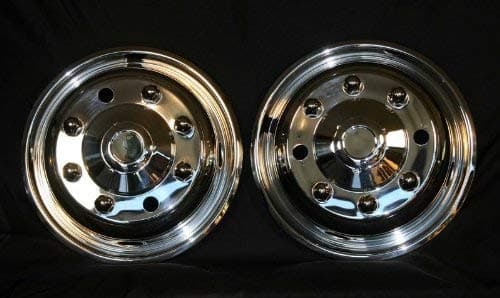 Topkick/Kodiak C4500/5500/6500 19.5" 8 Lug Front Pair Wheel Simulators set