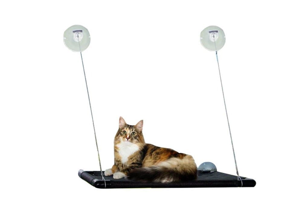 Yuncai Soft Comfortable Pet Cat Hammock Bed Warm Window Mounted Bed Sunshine Seat for Cats