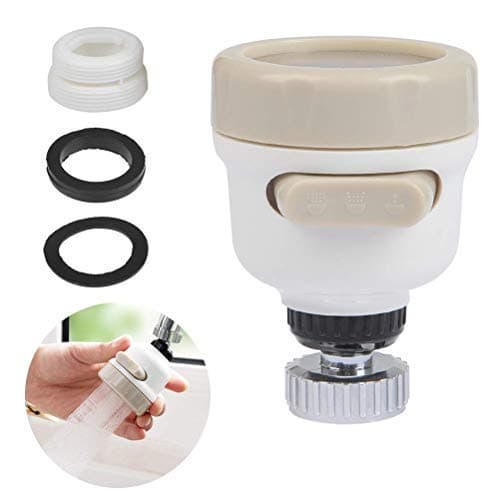 Kitchen Tap Head Perfect Kitchen Water Spray, 360 Degree Rotate Faucet Deluxe Internal Thread Nozzle Filter Adapter Water Saving Bubbler Connector
