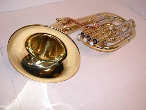 Rossetti Forward Facing Alto Marching Horn, Key: Eb, Case, Detachable Bell, 1175