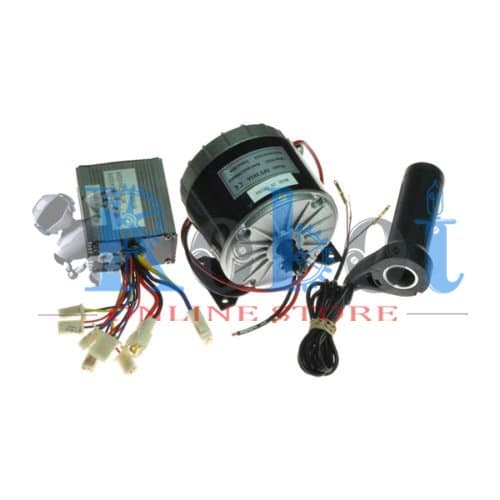 24V Motor My1016 DIY Electric Bicycle Kit With Motor Controller And Twist Throttle - 350W