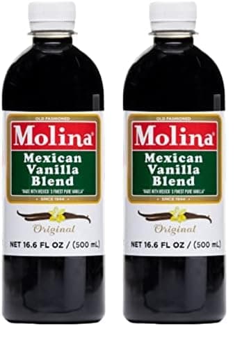 Molina Vanilla Blend 16.6oz (500ml) (Pack of 2)