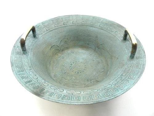 HUGE SPOUTING WATERSPRING FOUNTAIN SINGING BOWL 17"