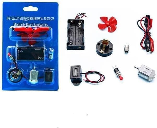 Melfi Electric Circuit Motor Project Startup Kit- Science Experiment DIY Circuit Learning Set
