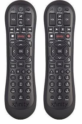 Set of TWO XR2 XFINITY Comcast HDTV DVR Remote Control