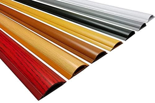 Cable Shield Cord Cover Model: CSX-2 (Length: 59in, Wood Grain)