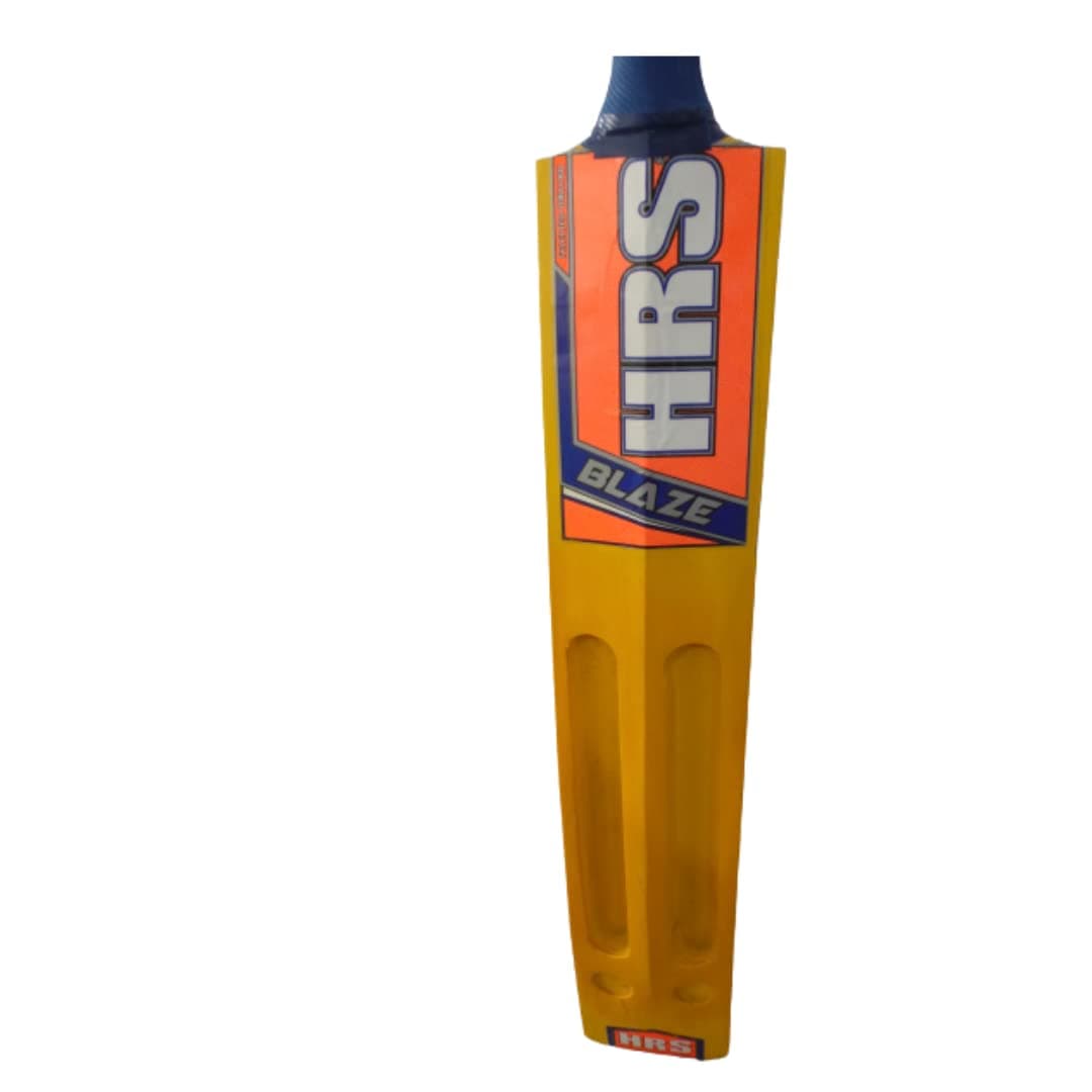 HRS Blaze Popular Willow Cricket Bat-Yellow