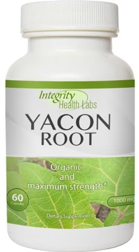 Yacon Root Extract Pills 1000mg. Per Serving #1 Seller