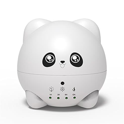 Aromatherapy Essential Oil Diffuser Personal Ultrasonic Cool Mist Humidifier Cute Panda Air Scent Aroma Diffusers for Bedroom,Home,Office Air Purifiers for Birthday Gifts 300ml