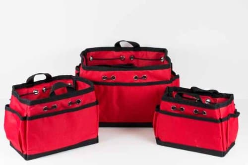 KWIKI Purse Insert Organizer Set of 3 "ALL IN RED" by BagnBasket