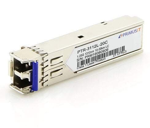 100% Compatible for GLC-LH-SMD/GLC-LH-SM/SFP-GE-L, Gigabit SFP Transceiver, 1000Base-LX/LH, SMF, 1310nm, 10km