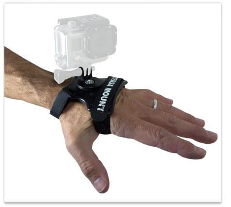 Versa Mount Hand Mount, 360 Degree Rotating Swivel for GoPro Camera, Wrist Mount