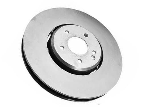 for Mercedes (98-02 AMG) Brake Disc Front Left 'Z' FORMULA Rotor w202 w208 w210