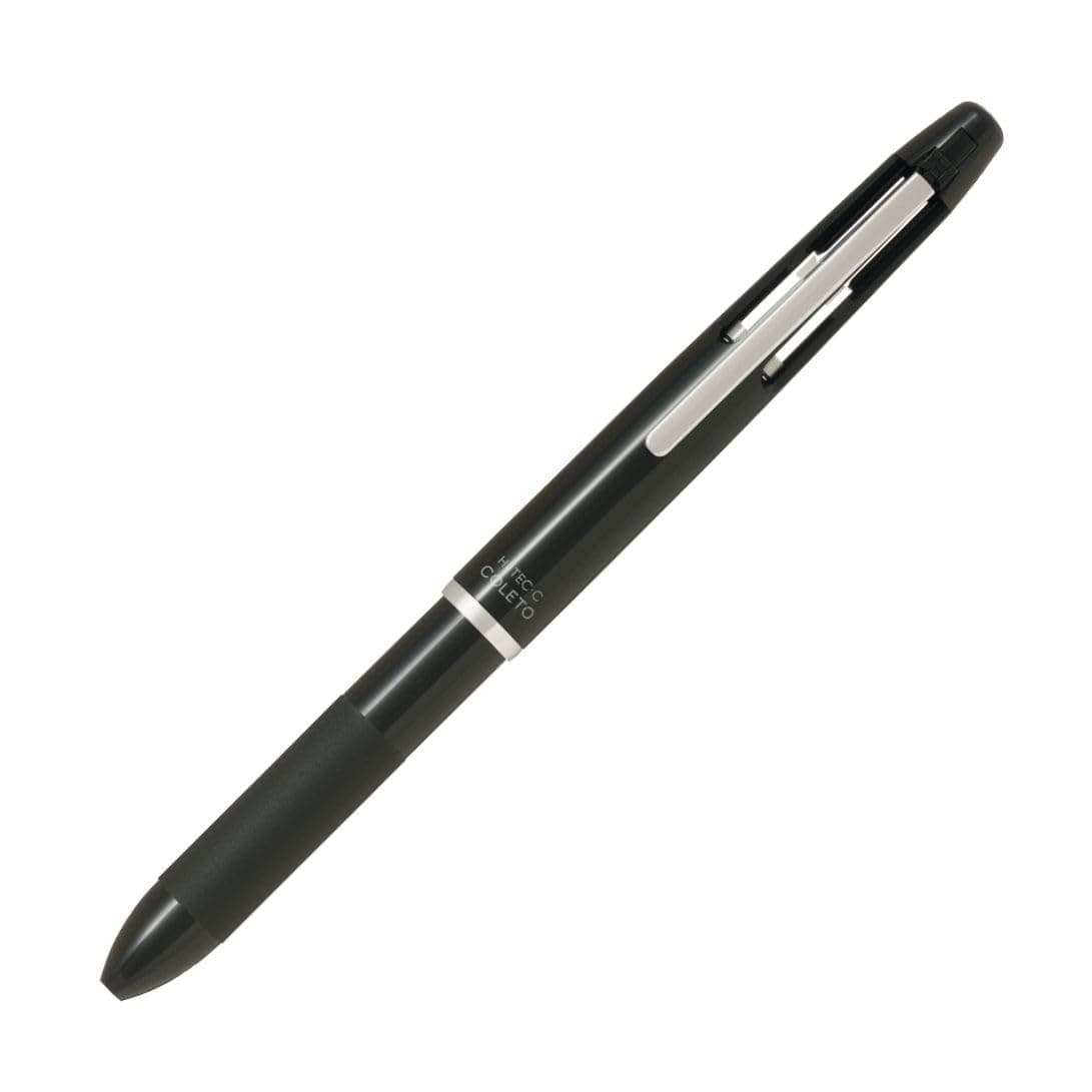 Multi-Pen Body, Hi-Tec-C Coleto 500, Black Body (LHKC-50C-B)