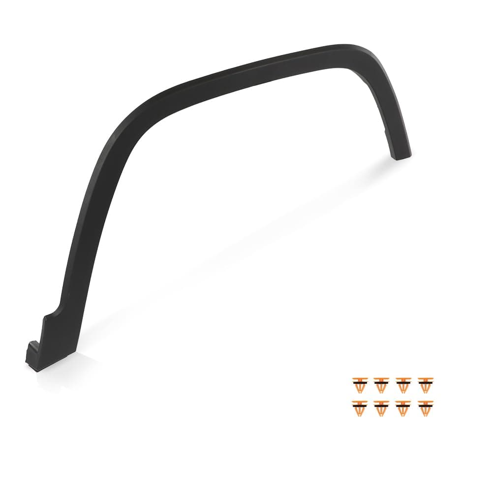 Front Passenger Right Side Fender Flare Compatible with Jeep Cherokee 2014-2018, Fit for Models Without Off Road Package 68210314AE, CH1291111